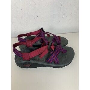 Chaco Z Cloud 2 Berry Anemone Sandals Size 7 Hiking Water Shoes Women Pink Blue